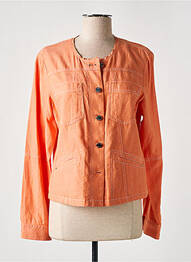 Jachete casual guler rotund portocaliu DIANE LAURY femme