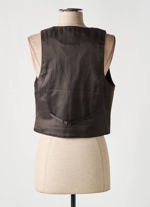 Vestă fără mâneci maro LPB femeie