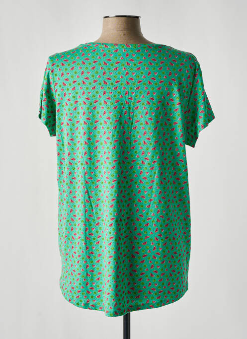 Top verde C'EST BEAU LA VIE femeie