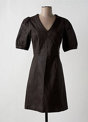 Rochie scurtă maro CREAM femeie