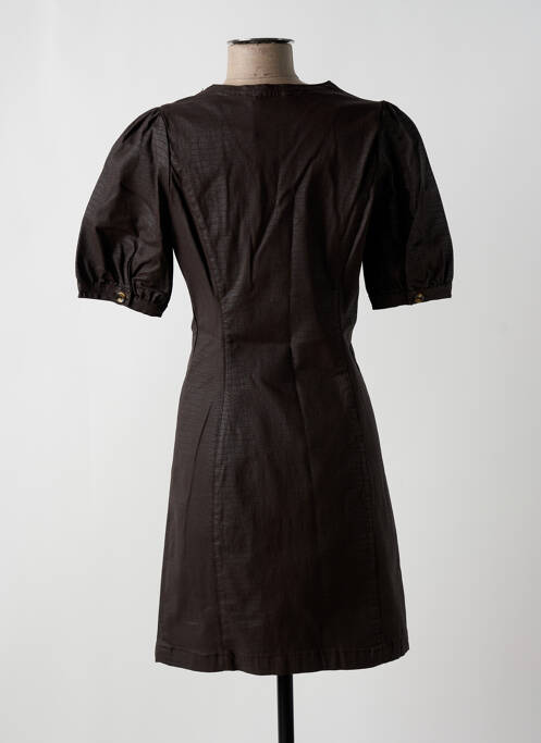 Rochie scurtă maro CREAM femeie