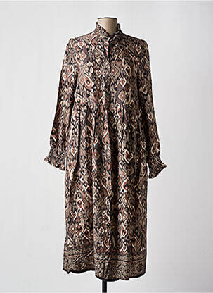 Rochie midi maro CREAM femeie