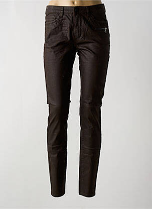 Pantalon slim maro GEISHA femeie