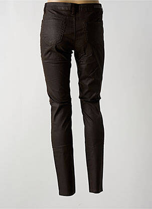 Pantalon slim elasticitate mărime normală maro GEISHA femeie