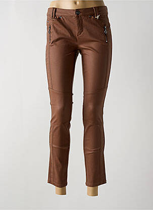 Pantalon slim maro STREET ONE femeie