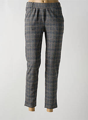 Pantalon chino gri GEISHA femeie