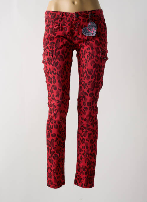 Pantalon slim roșu STREET ONE femeie