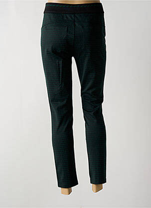 Pantalon 7/8 talie înaltă talie înaltă verde STREET ONE femeie