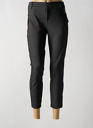 Pantalon 7/8 elasticitate talie joasă gri STREET ONE femeie