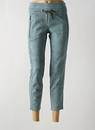 Pantalon 7/8 elasticitate mărime normală verde STREET ONE femeie
