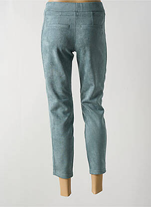 Pantalon 7/8 elasticitate mărime normală verde STREET ONE femeie