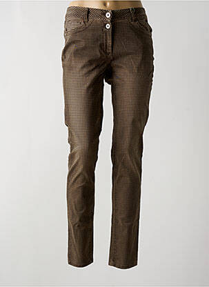 Blugi cu croială slim maro CECIL femeie