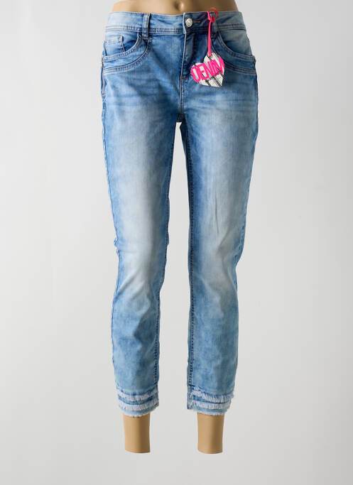 Blugi cu croială slim albastru STREET ONE femeie