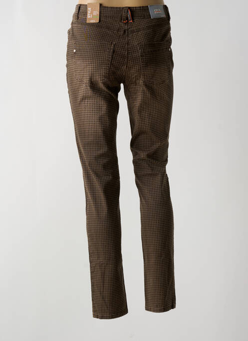 Blugi cu croială slim maro CECIL femeie