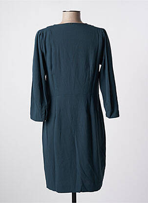 Rochie scurtă mâneci 3/4 mâneci 3/4 verde IKKS femeie
