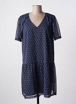 Rochie scurtă albastru ONE STEP femeie