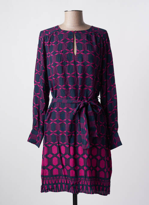 Rochie midi violet LA FEE MARABOUTEE femeie