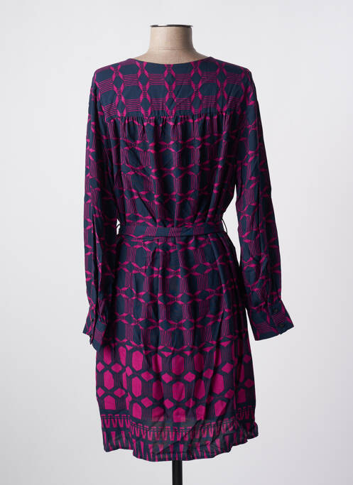 Rochie midi violet LA FEE MARABOUTEE femeie