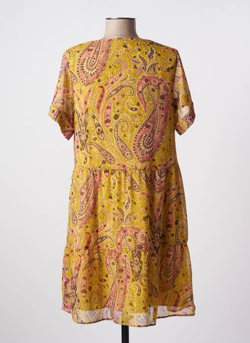 Rochie scurtă galben IKKS femeie