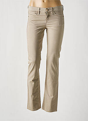 Blugi cu croială dreaptă bej MEXX femeie