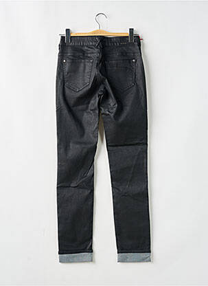 Pantalon slim talie joasă talie joasă negru KANOPE femeie