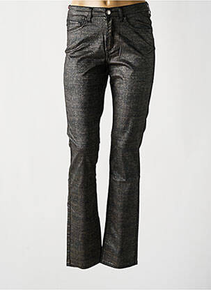 Pantalon slim talie înaltă talie înaltă gri KANOPE femeie