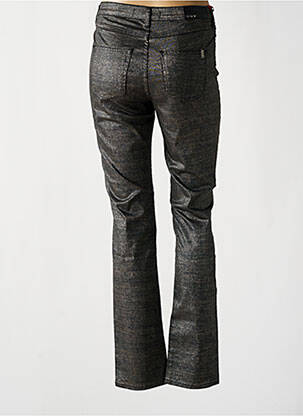 Pantalon slim talie înaltă talie înaltă gri KANOPE femeie