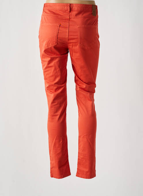 Pantalon slim portocaliu TBS femeie