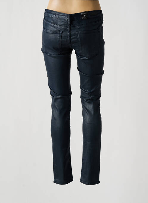 Blugi cu croială slim elasticitate talie înaltă albastru CIMARRON femme