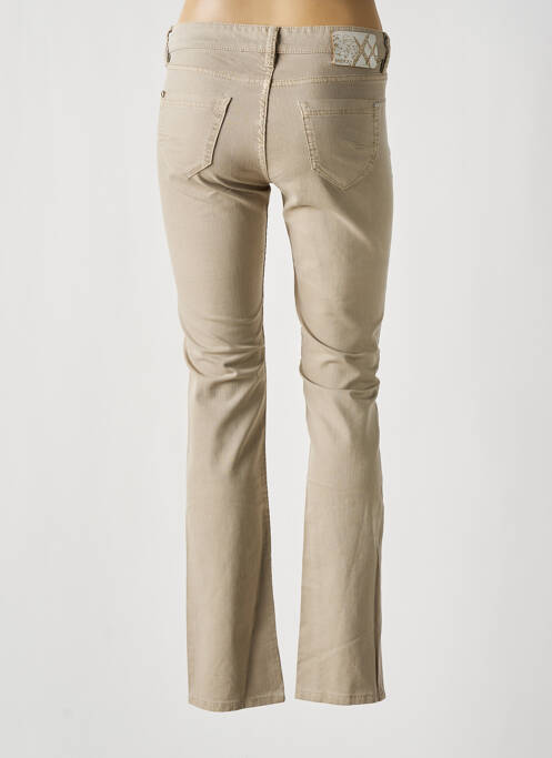 Blugi cu croială dreaptă bej MEXX femeie