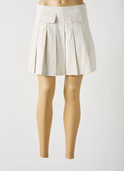 Fustă scurtă bej deschis VERA & LUCY femeie