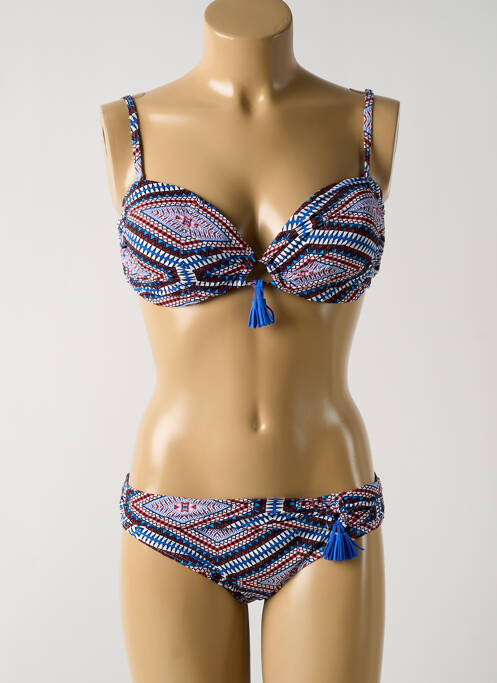 Costum de baie din două piese albastru DAG ADOM femeie