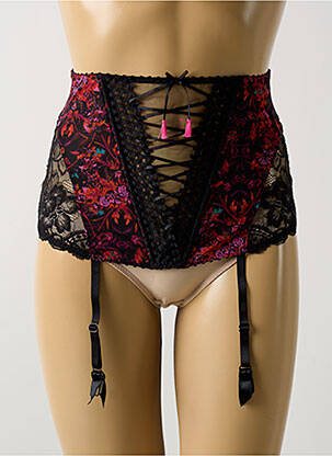 Corset/Jartieră negru AUBADE femeie