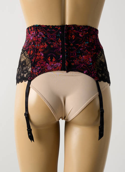 Corset/Jartieră negru AUBADE femeie