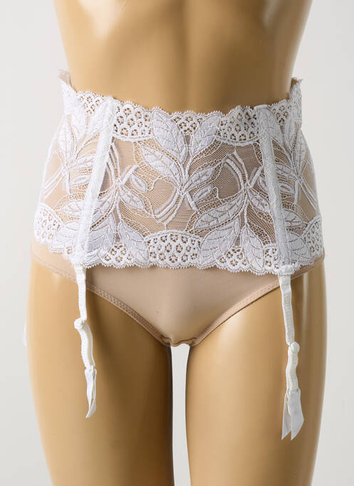 Corset/Jartieră alb AUBADE femeie