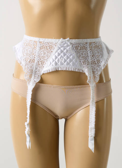 Corset/Jartieră alb ANTINEA femeie