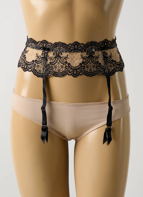 Corset/Jartieră negru AUBADE femeie