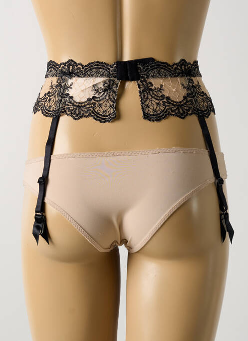 Corset/Jartieră negru AUBADE femeie