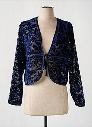 Halat de casă albastru FLEUR DE REVE femeie