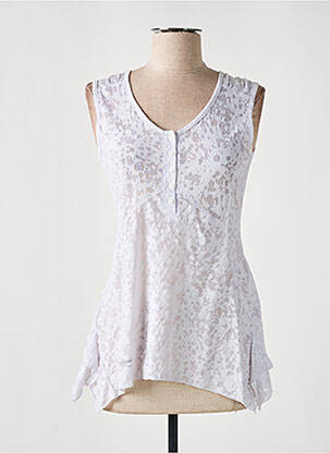 Top alb ET COMPAGNIE femeie