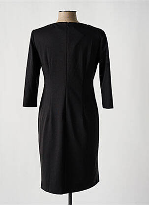Rochie midi imprimeu fantezie mâneci lungi gri POUSSIERE D'ETOLE femeie