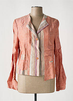 Jachete casual guler tip costum roz UN POINT C EST TOUT femeie
