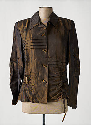 Cămașă maro UN POINT C EST TOUT femeie