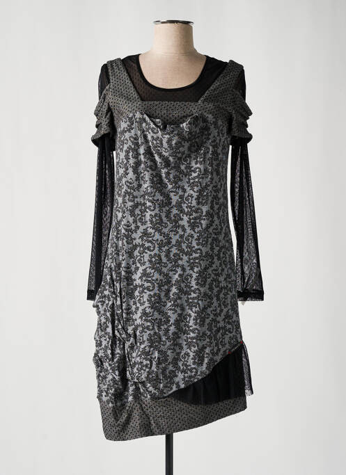 Rochie midi negru BAI AMOUR femeie