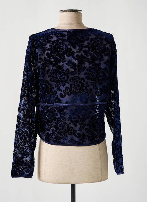 Halat de casă albastru FLEUR DE REVE femeie