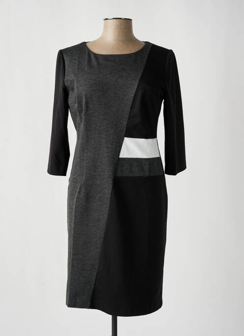 Rochie midi gri POUSSIERE D'ETOILE femeie