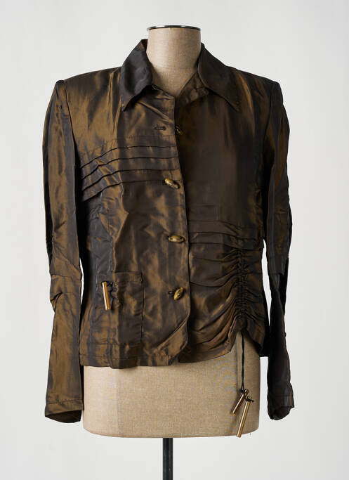 Cămașă maro UN POINT C EST TOUT femeie