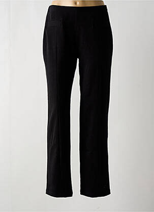 Pantalon drept țesătură crep talie înaltă negru COCO MENTHE femeie