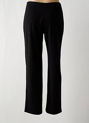 Pantalon drept țesătură crep talie înaltă negru COCO MENTHE femeie