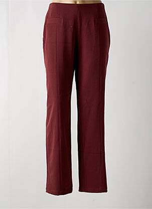 Pantalon drept roșu COCO MENTHE femeie